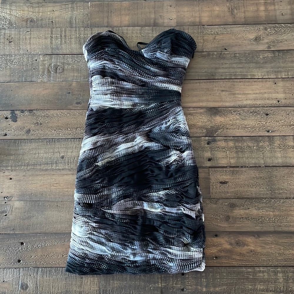 BCBGMaxAzria bodycon dress.